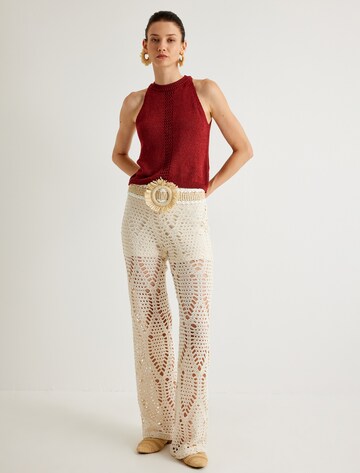 Koton Knitted Top in Red