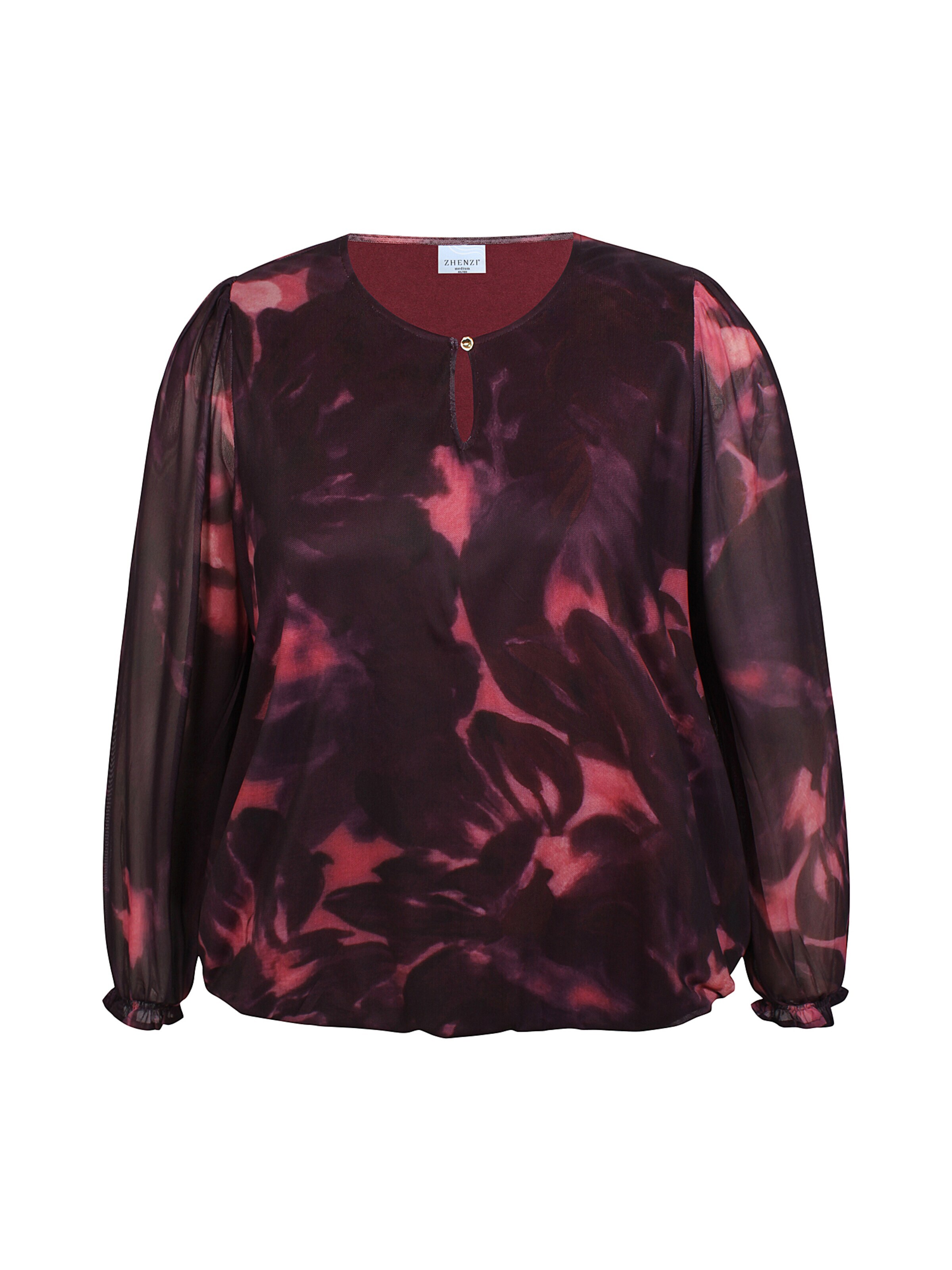 Zhenzi Blouse 'Karla 1430' in Red: front