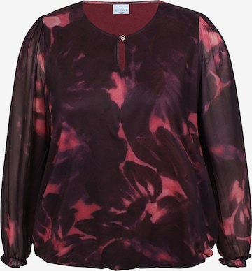 Zhenzi Blouse 'Karla 1430' in Rood: voorkant