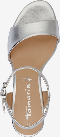 TAMARIS Strap Sandals in Silver