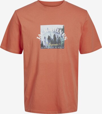 JACK & JONES T-Shirt 'HAYS' in Orange: predná strana