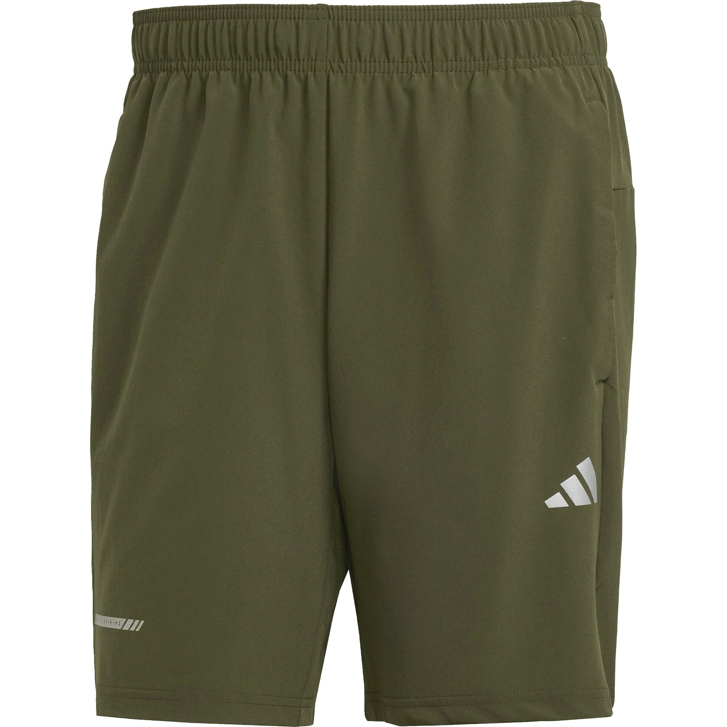ADIDAS PERFORMANCE Workout Pants 'Essentials Holiday' in Green: front