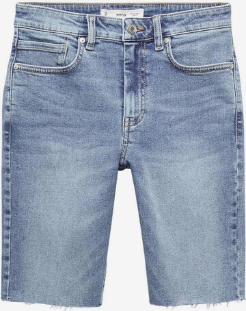 MANGO Regular Jeans 'Abril' in Blauw: voorkant