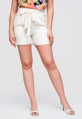 Pantalon Ombre en beige : devant
