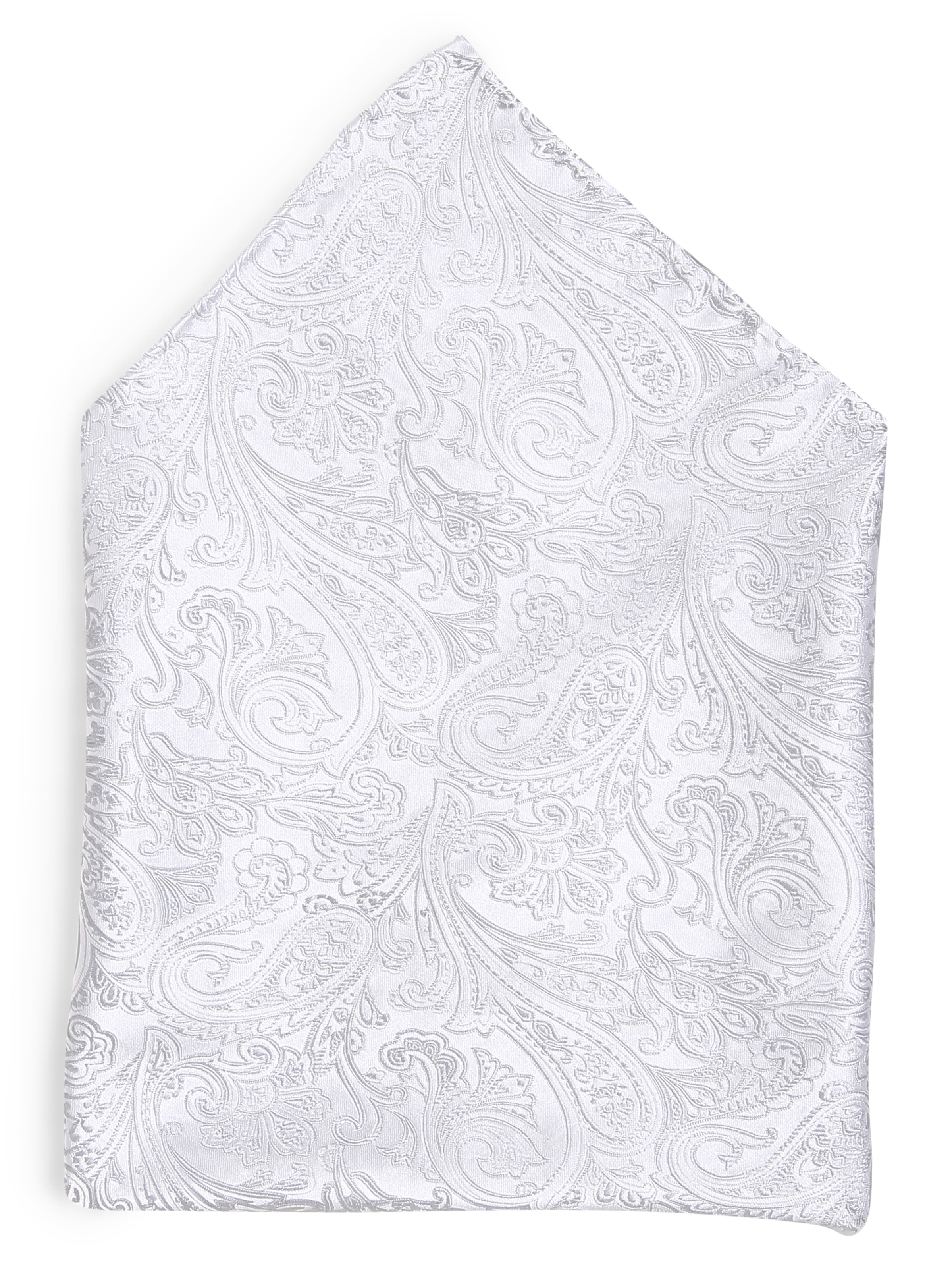 OLYMP Einstecktuch ' ' in Silber: Vorderseite