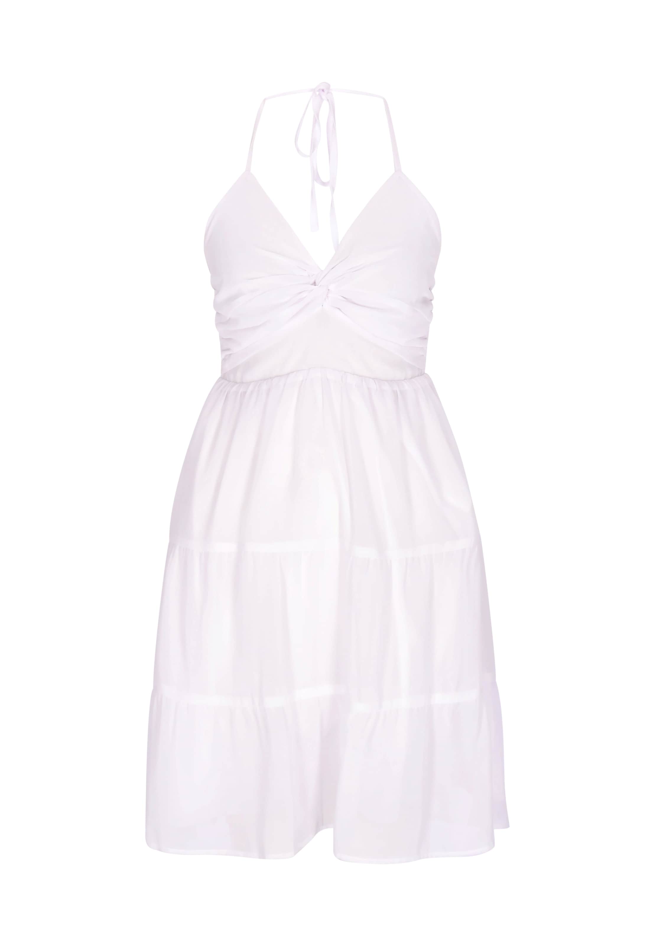 Robe 'Festive' faina en blanc : devant
