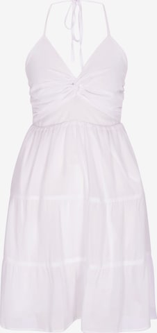 Robe 'Festive' faina en blanc : devant