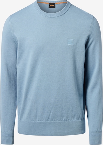 BOSS Pullover 'Kanovano' in Blau: Vorderseite