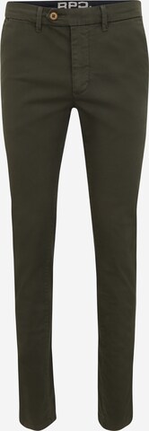 Pantaloni chino 'Brandon' di REDPOINT in verde: frontale