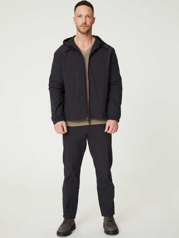 DAN FOX APPAREL Jacke 'Aras' in Schwarz