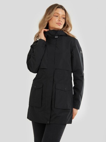 Fundango Performance Jacket 'Zhuri' in Black: front