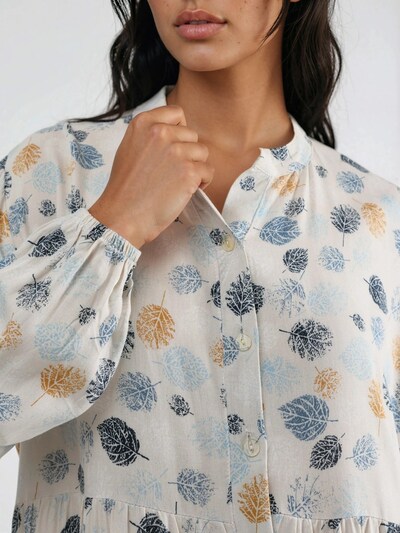 Hiccup Shirt dress in Sapphire / Light blue / Black / White, Item view