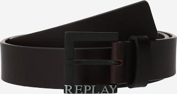 REPLAY Belt in Brown: front