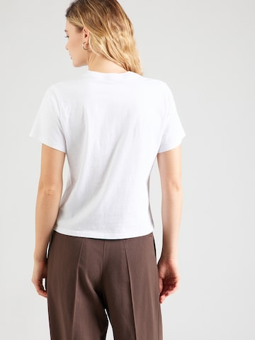 Abercrombie & Fitch Póló ' SKIMMING IBIZA CITYSCAPE' - fehér