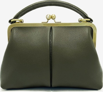 Taschenkinder Handbag 'Kleine Olive – Leder Handtasche & Umhängetasche' in Green: front