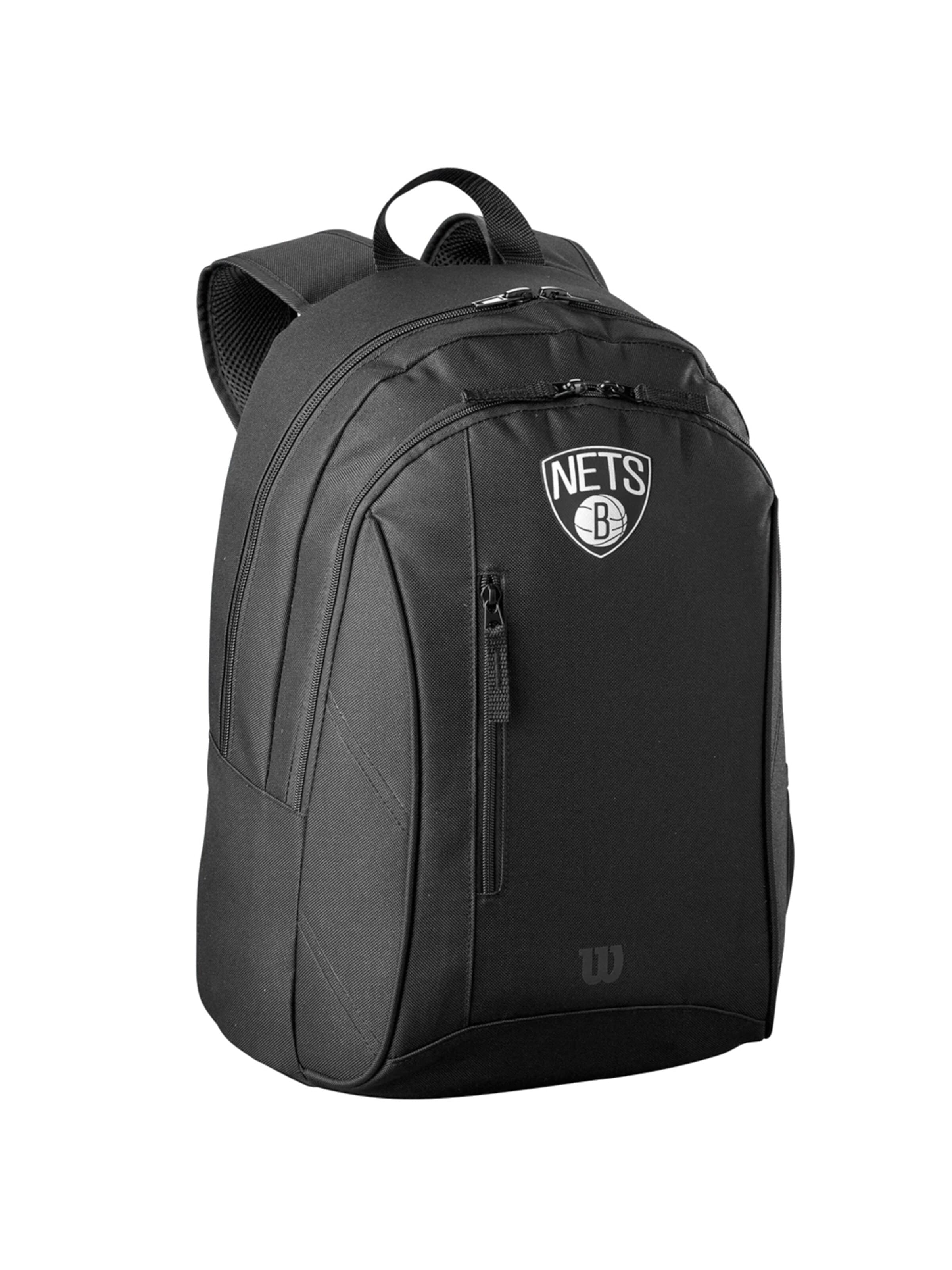 WILSON Rucksack 'Wilson NBA Team Brooklyn Nets Backpack'‌ in Schwarz