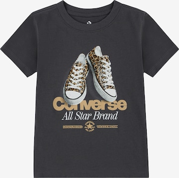 CONVERSE Shirt 'SNEAKER' in Grijs: voorkant
