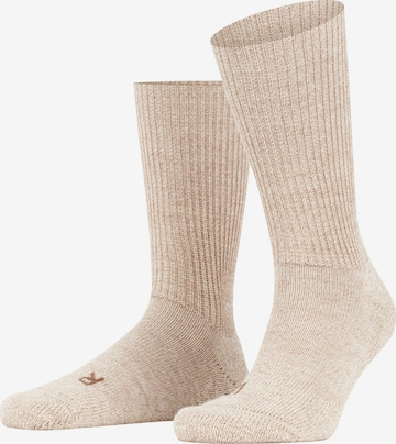 FALKE Socken 'Walkie Ergo' in Beige: Vorderseite