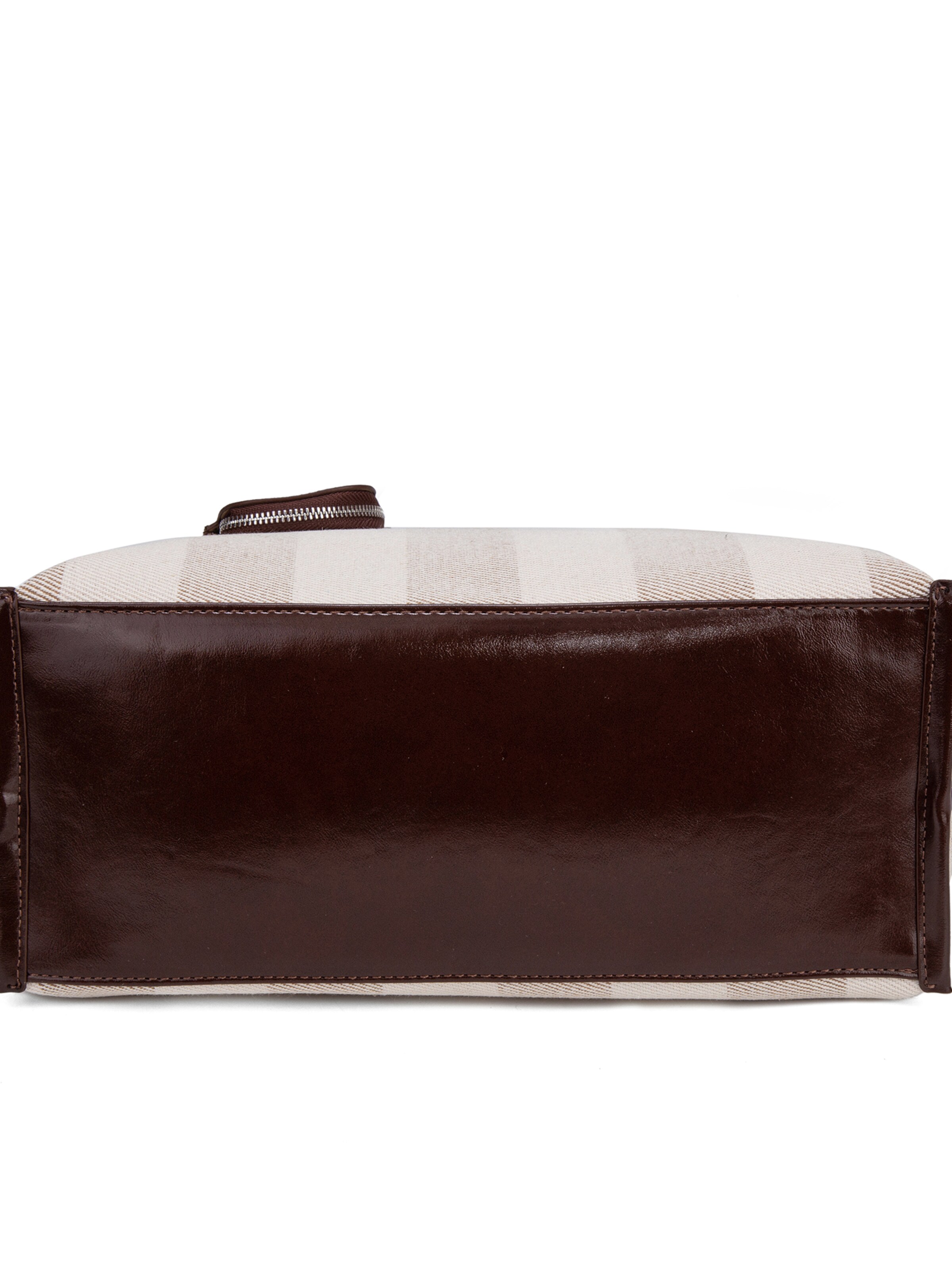 Shopper 'Borsa Shopper Donna Diana & Co Firenze - Righe e con Zip' di Diana&Co. in marrone