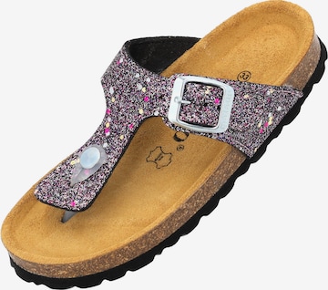 Palado Beach & Pool Shoes 'Kos G Glitzer' in Purple