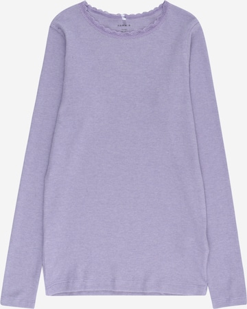 T-Shirt 'Kab' NAME IT en violet : devant