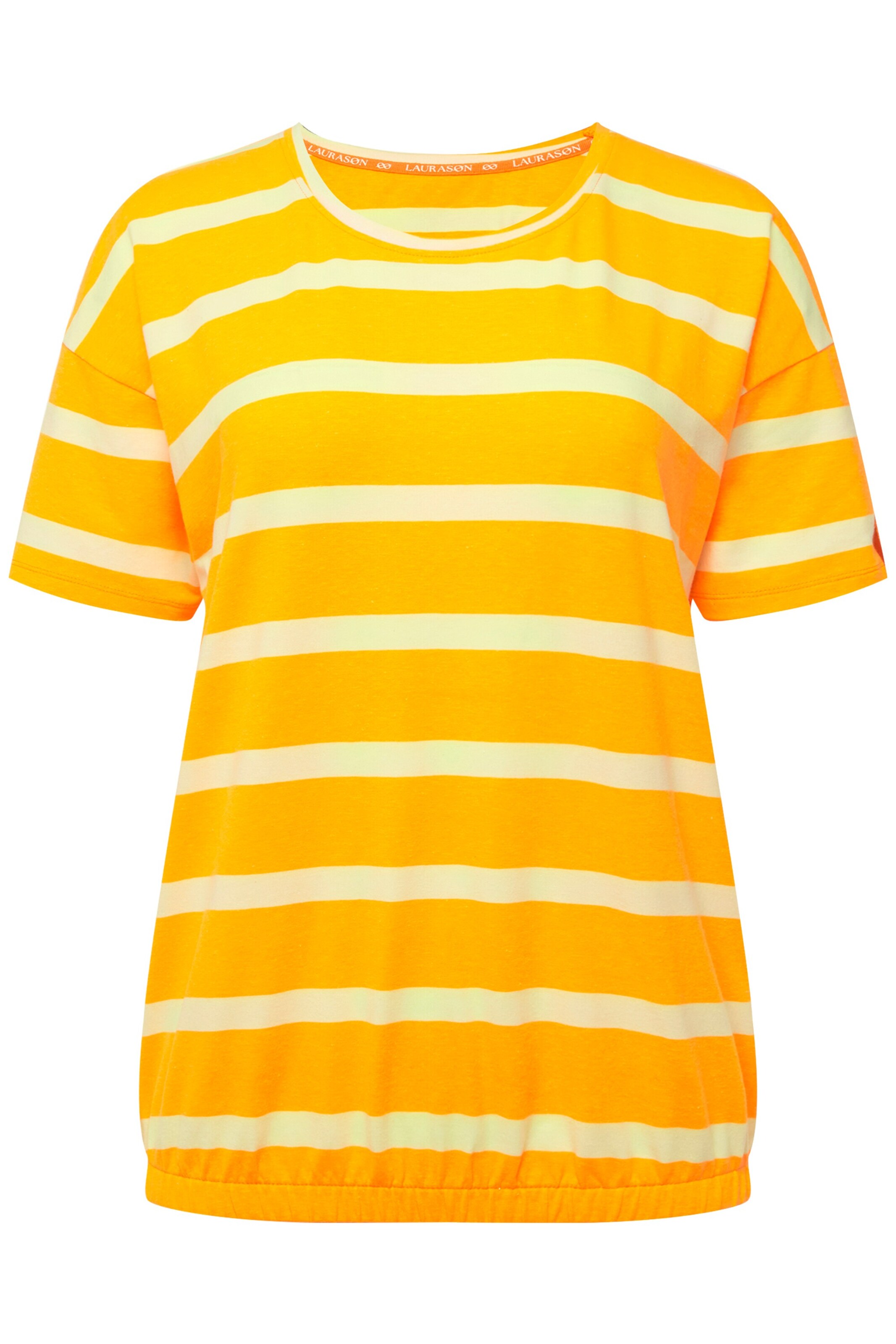 LAURASØN Shirt in Oranje: voorkant