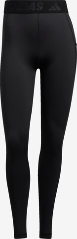 Pantalon de sport ADIDAS SPORTSWEAR en noir : devant