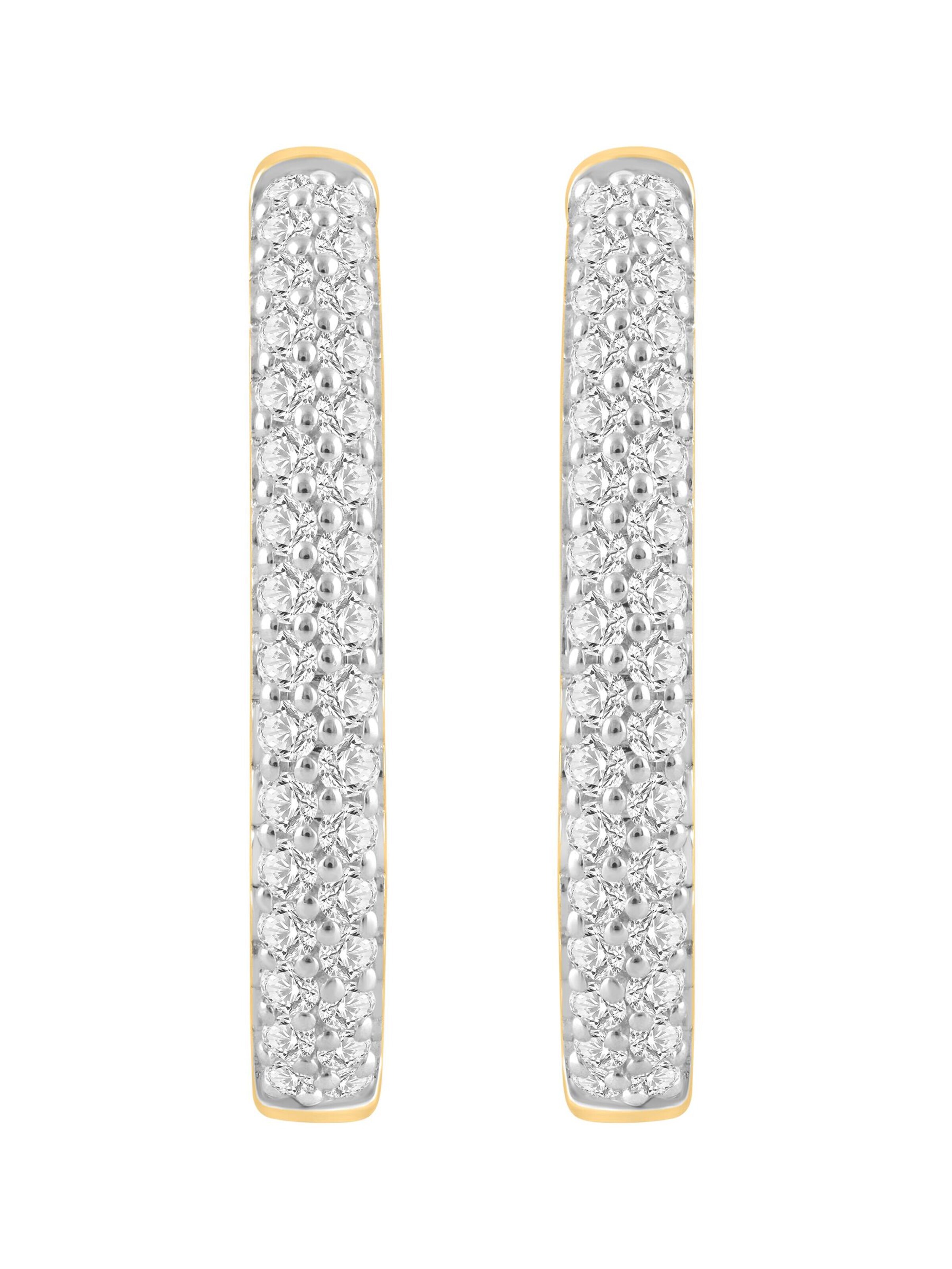 Boucles d'oreilles ETHISHER DIAMANTEN en or