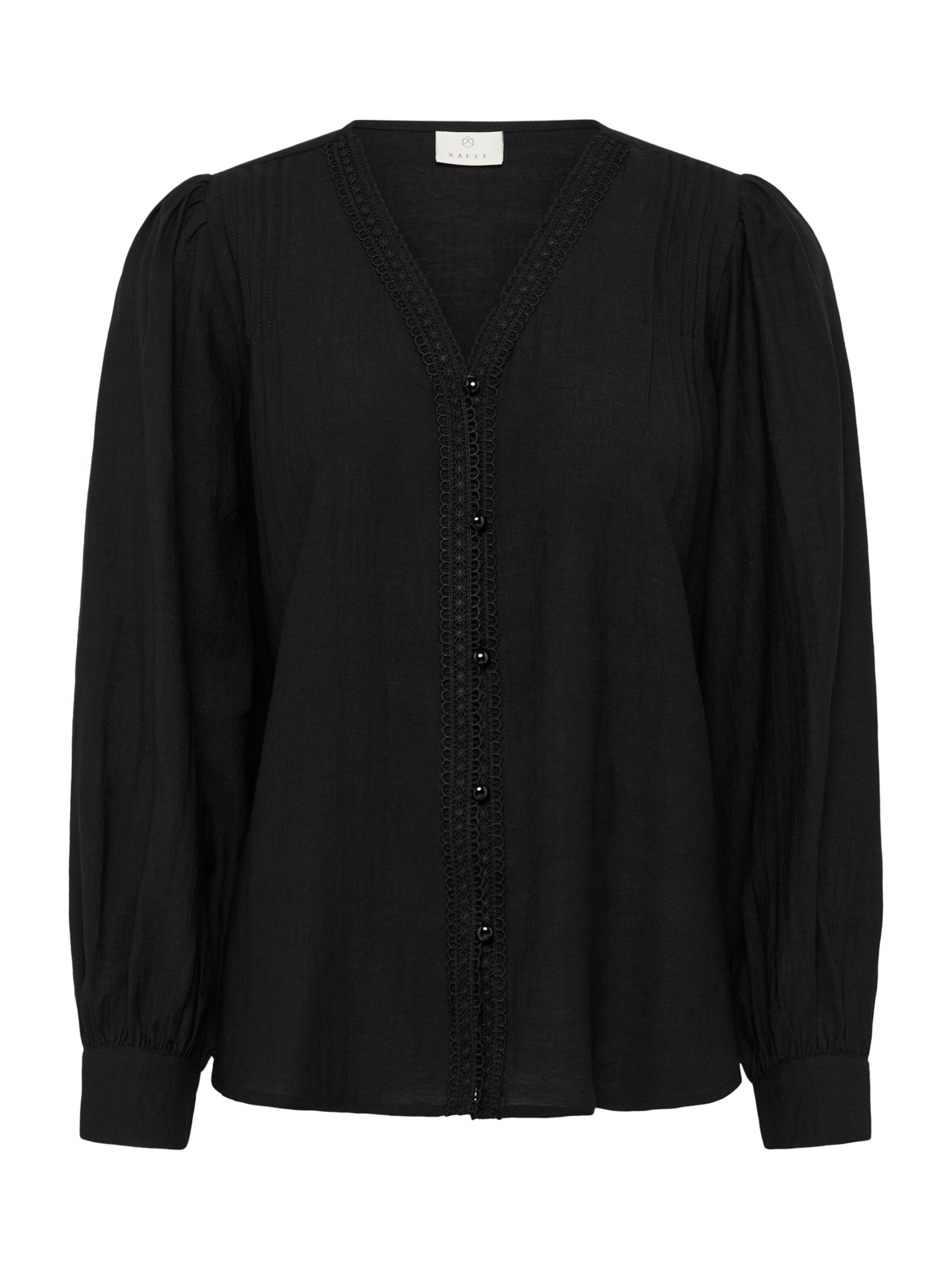 melns Kaffe Blūze 'Mirabel': no priekšpuses
