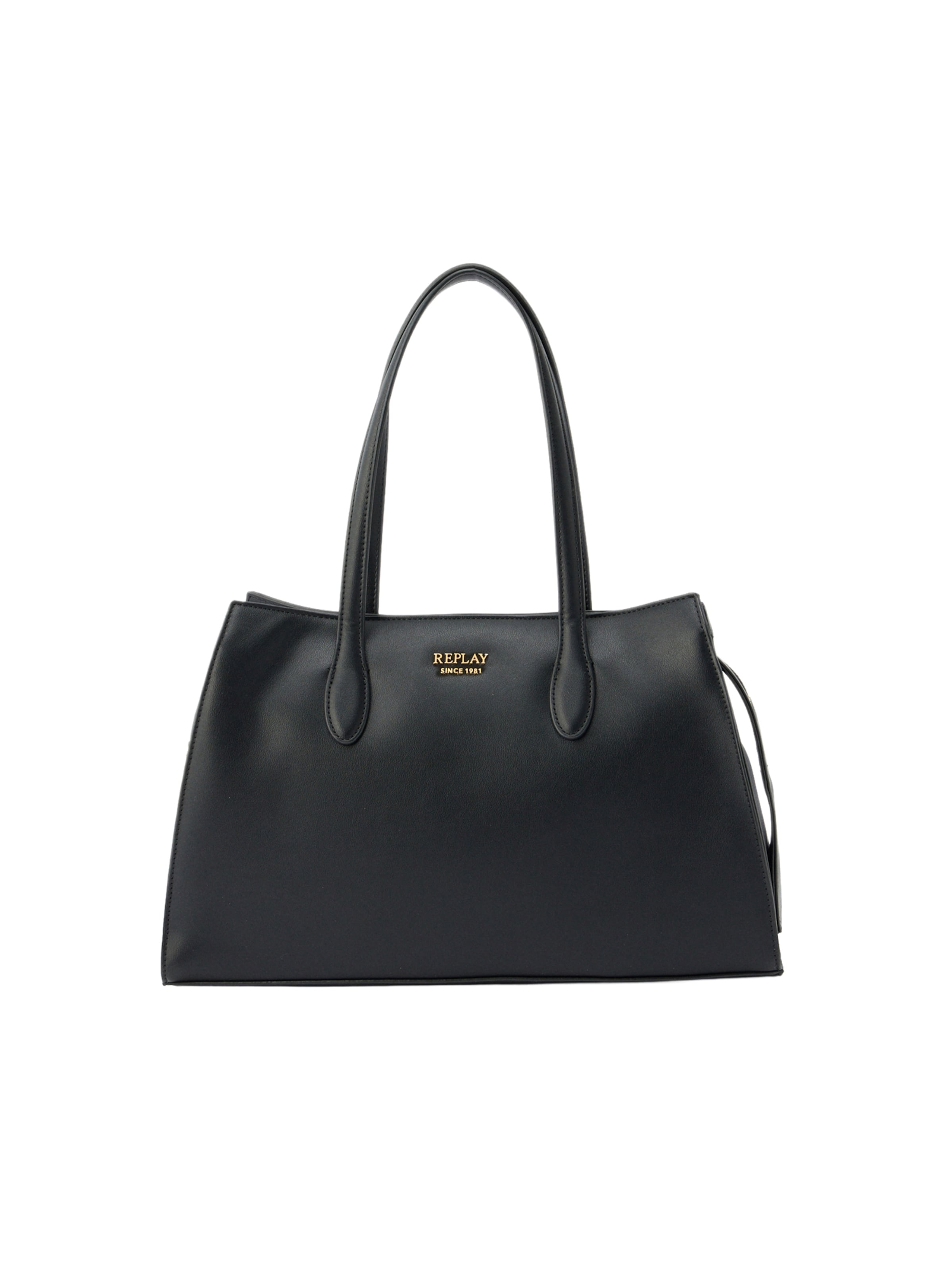 REPLAY Handbag in Black: front