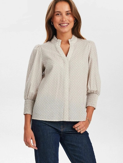 NÜMPH Blouse 'NUSALA' in mottled blue, Item view