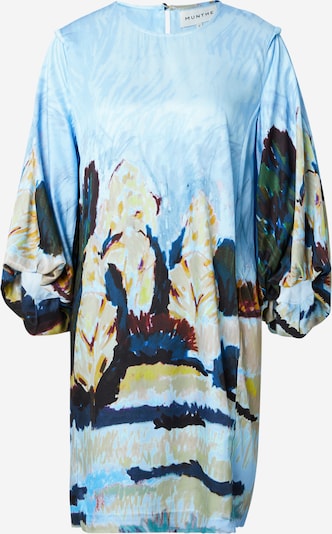 Munthe Haljina 'SANSI' u plava / akvamarin / boja vina / crna, Pregled proizvoda