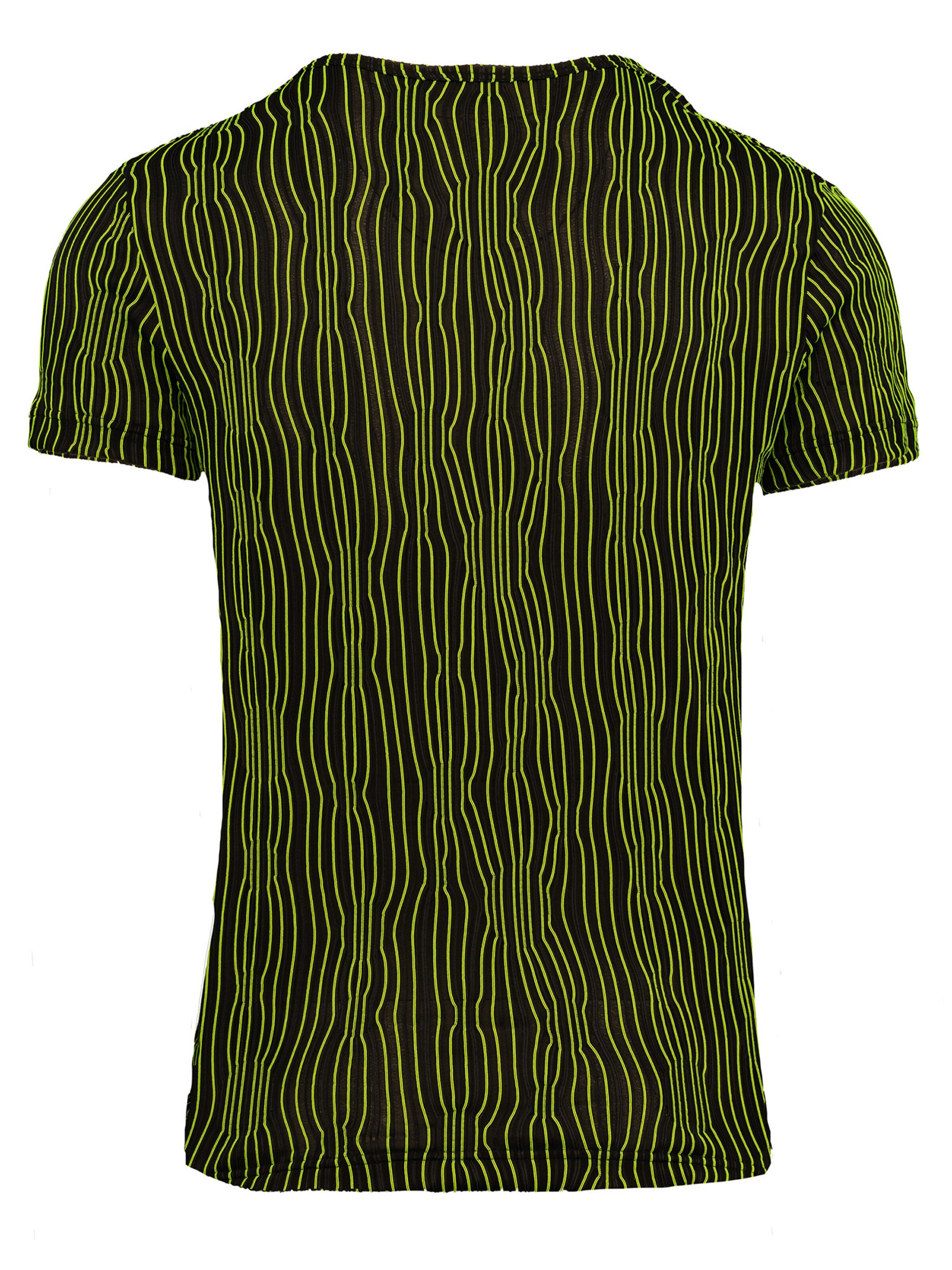 Manstore Shirt ' M2615 Casual Tee ' in Green