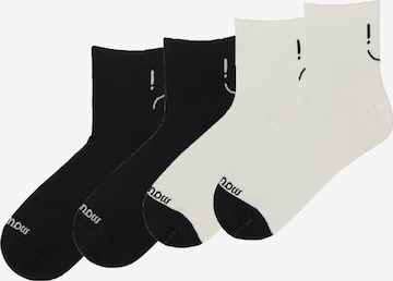 Wams Socks in Black: front