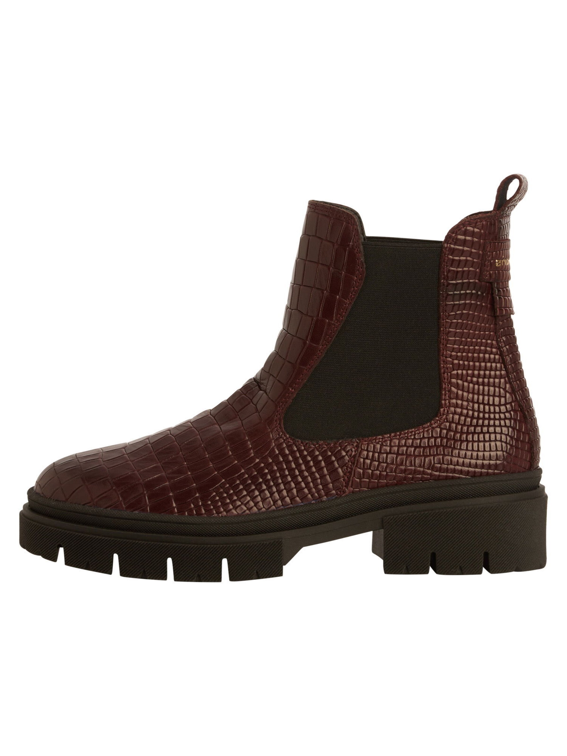 Chelsea Boots Tamaris en rouge