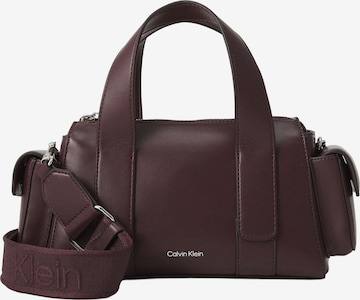 Sacs à main Calvin Klein en marron : devant