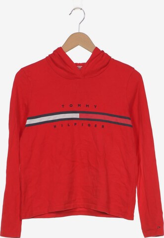 Tommy Jeans Sweatshirt & Zip-Up Hoodie in XS in Red: front