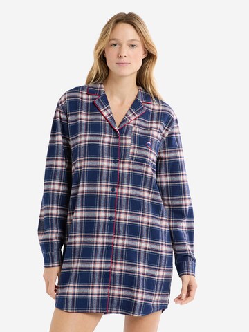 Camicia da notte 'Wafa' di ETAM in blu: frontale
