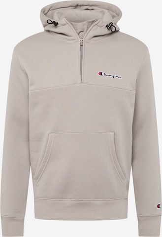 Champion Authentic Athletic Apparel Sweatshirt in Grey: front