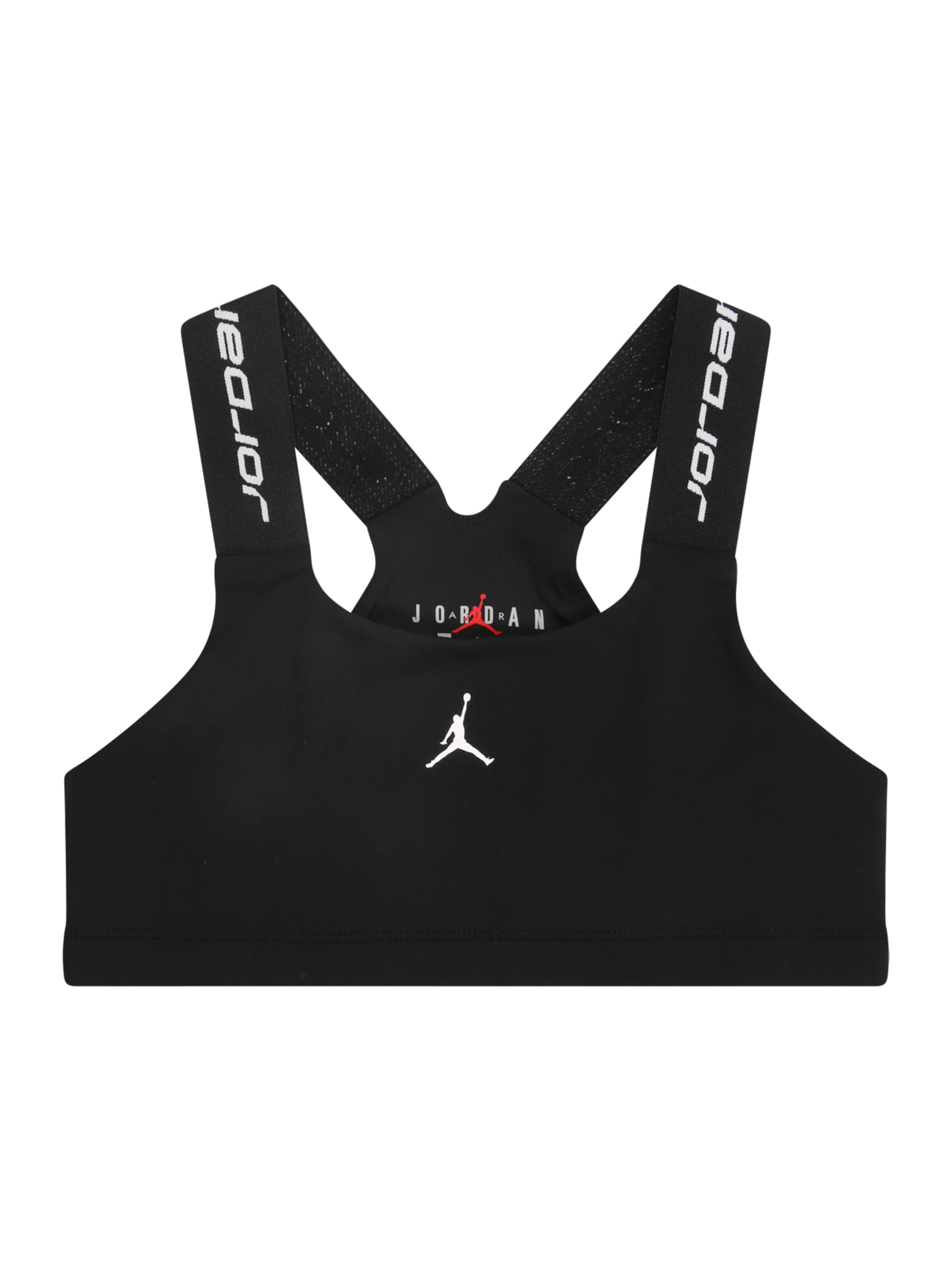 Jordan Bustier Melltartó - fekete: elől