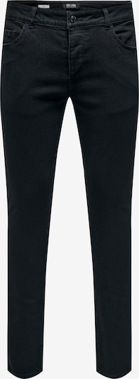 Only & Sons Jean 'WARP' en noir denim, Vue avec produit