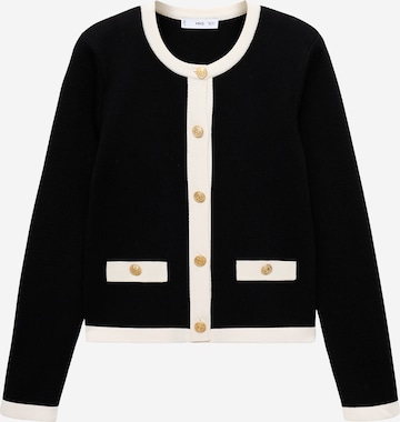 MANGOKardigan 'PIA' - crna boja: prednji dio