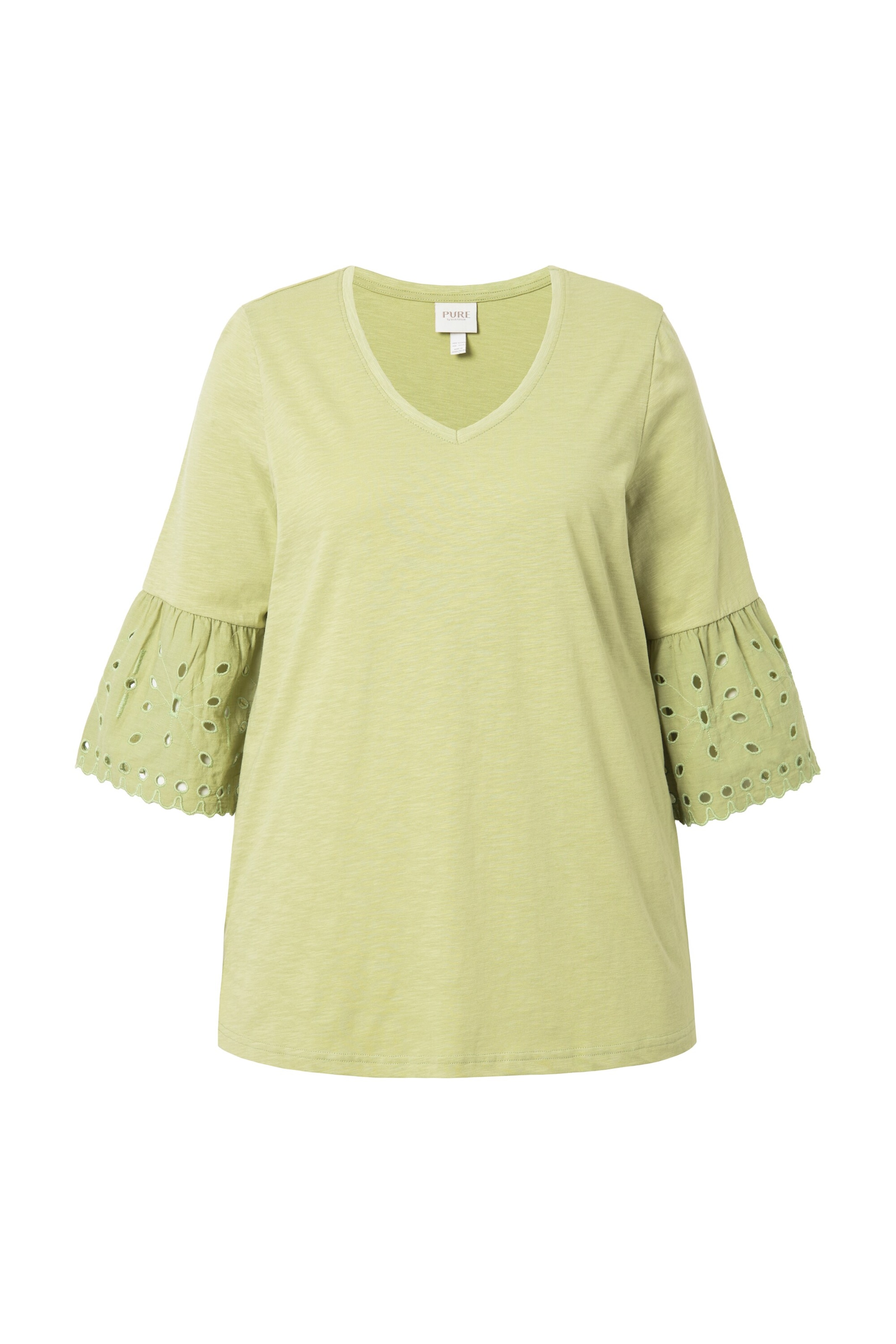 Ulla Popken Shirt in Green: front