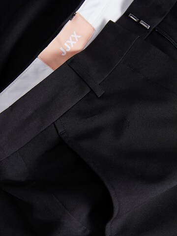 JJXX Regular Trousers with creases 'MARY' in Black