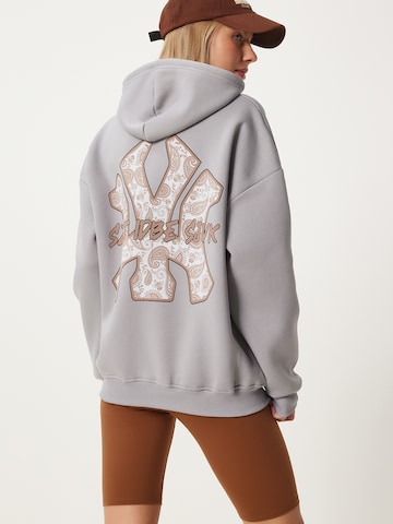 Sweat-shirt Happiness İstanbul en gris