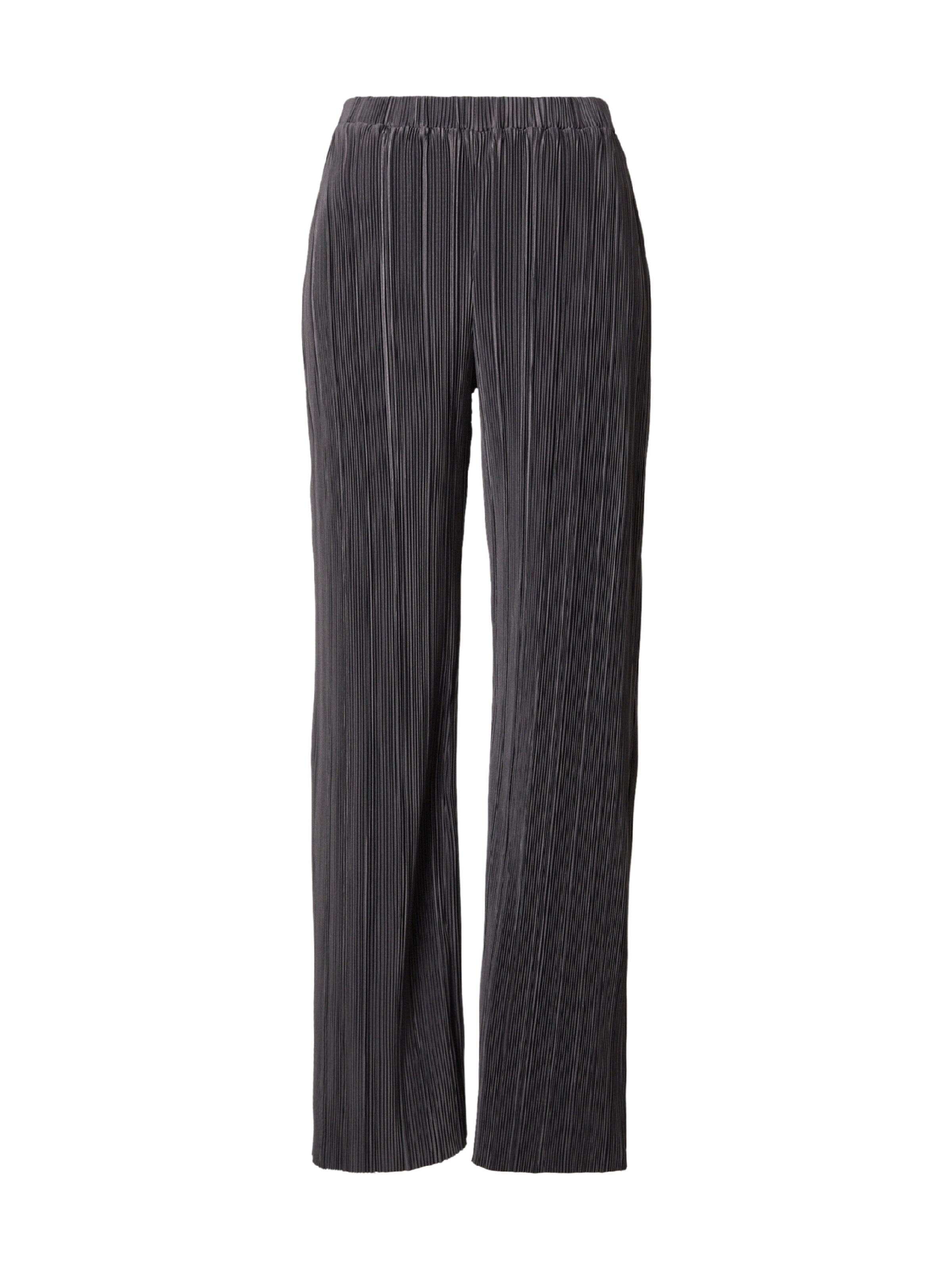 ABOUT YOU Широкий Штаны 'Philine' в Серый: спереди