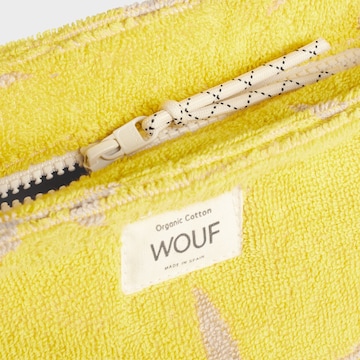 Wouf Toiletry Bag 'Terry Towel' in Yellow