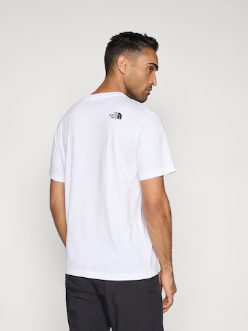 THE NORTH FACE Koszulka 'EVOLUTION HALF DOME' w kolorze biały