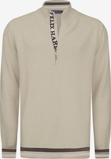 Felix Hardy Pull-over en XXL en beige, Vue avec produit
