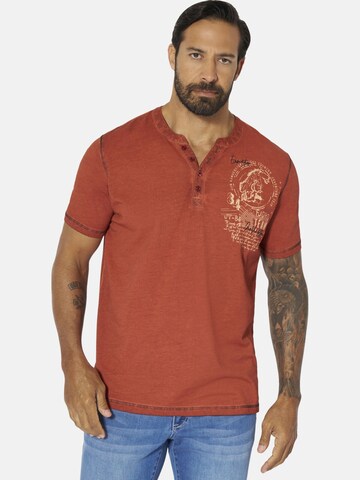 Jan Vanderstorm Shirt 'Godbert' in Red: front